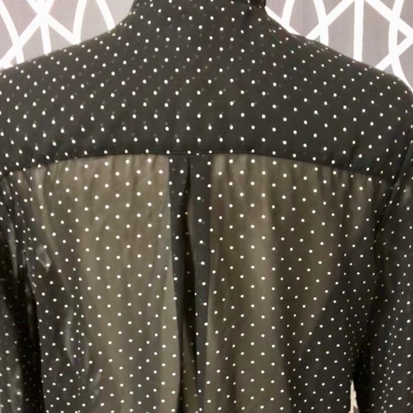 Banana Republic Tie Neck Blouse - Picture 3 of 3